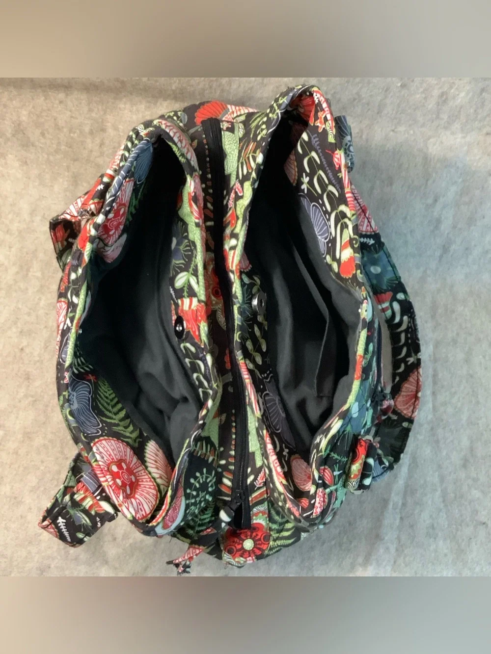MAGOU brand Tropical Floral cotton hobo bag